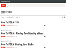 Tablet Screenshot of pornbypage.com